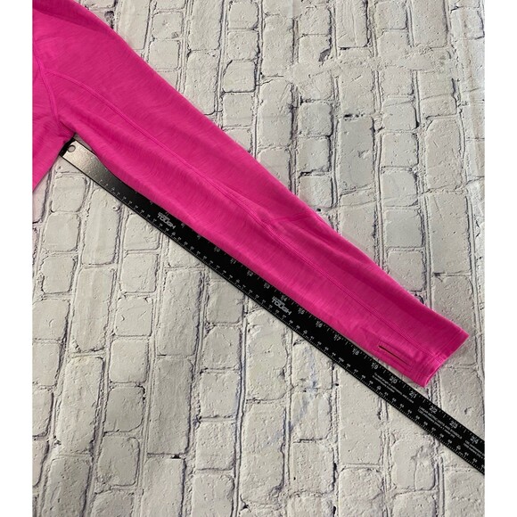 Under Armour Top Women’s Size L Color Pink ColdGear 1/2 Zipper Training Shirt - Picture 9 of 11